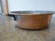 Copper Round Pot,  Antique,  Great Patina,  11 Inches In Diameter,  Ships Other Antique Home & Hearth photo 1