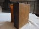 Old Early Primitive Wooden Wall Box Paint Primitives photo 4