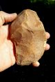470 Gram Acheulean Flint Hand Axe Neanderthal Paleolithic Tool Neolithic & Paleolithic photo 3