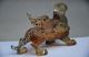 Exquisite Chinese Coloured Glaze Hand Carved Tiger Snuff Bottle Snuff Bottles photo 6