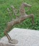 Big African Baule Dogon Bronze Horseman Cast Horse Ride Horse Africa Statue 4lb, Sculptures & Statues photo 8