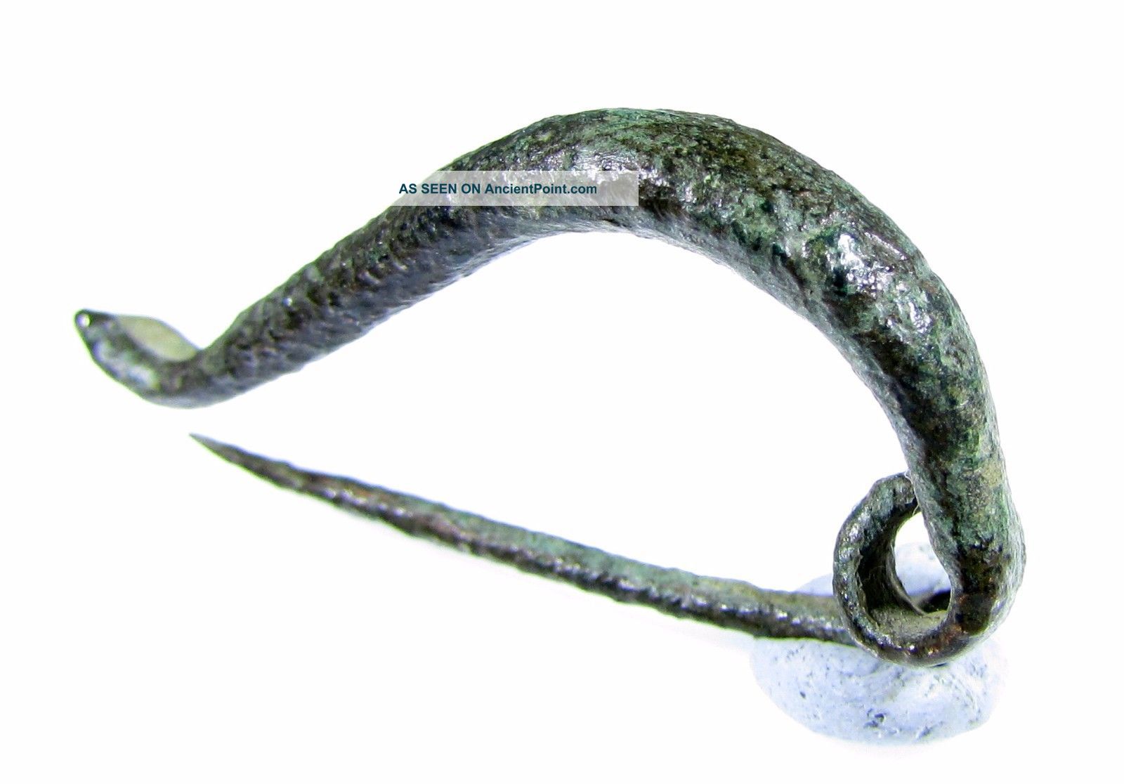 Celtic Iron Age La Tene Brooch / Fibula - Ancient Rare Artifact Lovely - B807 Roman photo