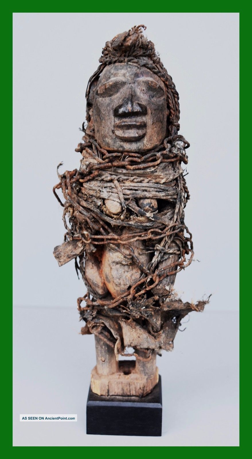 From Benin : Lovely Example Of Power Figure From Fon Tribe Other African Antiques photo