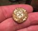 Antique 1830 ' S Fancy Lattice Golden Age Gilt Button Ives Kendrick Superfine Lg Buttons photo 7