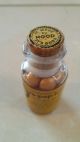 Antique Hood ' S Dys - Pep - Lets Full Cork Medicine Bottle W/ Paper War Price Label Bottles & Jars photo 1