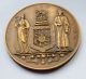 Medical King’s College London Jelf Medal Gilt Bronze 75mm By J.  S & A.  B.  Wyon Other Antique Science, Medical photo 3