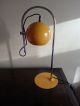 Vtg 1960 - 70s Yellow Mid Century Atomic Age Adjustable Eye - Ball Desk Lamp Mid-Century Modernism photo 6