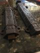 2 Antique Cast Iron Latch Slide Bolt Lock Barn Shutters Spring Loaded Primitive Other Antique Hardware photo 9