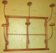 Vintage Department Store Millinery Unusual Wall Display Wood Hat Rack Other Mercantile Antiques photo 2