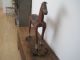 Circa 1865 Pennsylvania Primitive Paint Pull Toy Horse Untouched Aafa Primitives photo 9