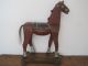 Circa 1865 Pennsylvania Primitive Paint Pull Toy Horse Untouched Aafa Primitives photo 7