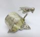 Vintage Figural Silverplated Napkin Ring Bird Parrot On Branch W/ Leaf Base Napkin Rings & Clips photo 1