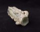Great Unusual Ancient Roman Glass Flask Pendant - Light Green,  Authentic,  300 Ad Roman photo 1