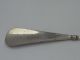 Rare Antique English Sterling Silver Novelty Figural Swan Shoehorn - 1910 Sterling Silver (.925) photo 7