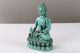 Chinese Tibet Turquoise Hand - Carved Buddha Statue Ls48 Other Antique Chinese Statues photo 3
