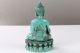 Chinese Tibet Turquoise Hand - Carved Buddha Statue Ls48 Other Antique Chinese Statues photo 5