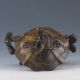 Chinese Copper Hand Carved Incense Burner & Mole Lid W Qianlong Mark Pc0383 Incense Burners photo 6