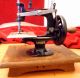 Antique Miniature Sewing Machine Singer Sewing Machines photo 1