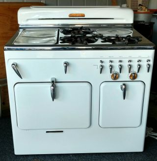 Vintage Stove By Chambers Gas Model 61 C photo