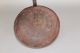 Rare 18th C Large Pan Wrought Iron Strainer In Its Surface And Patina Primitives photo 2