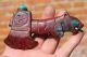 H544 Chinese Masters Hand - Carved Ax Shape Old Jade Snuff Bottle,  Copper Spoon Snuff Bottles photo 1