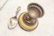 Siverplate And Bakelite Lewbury Egg Cup & Spoon Holder Rodd Spoon Cute 99c Silverplate photo 3