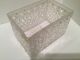 Exquisite Victorian Silver Plate Hand Cut Crystal Biscuit Box By Henry Atkins Boxes photo 9