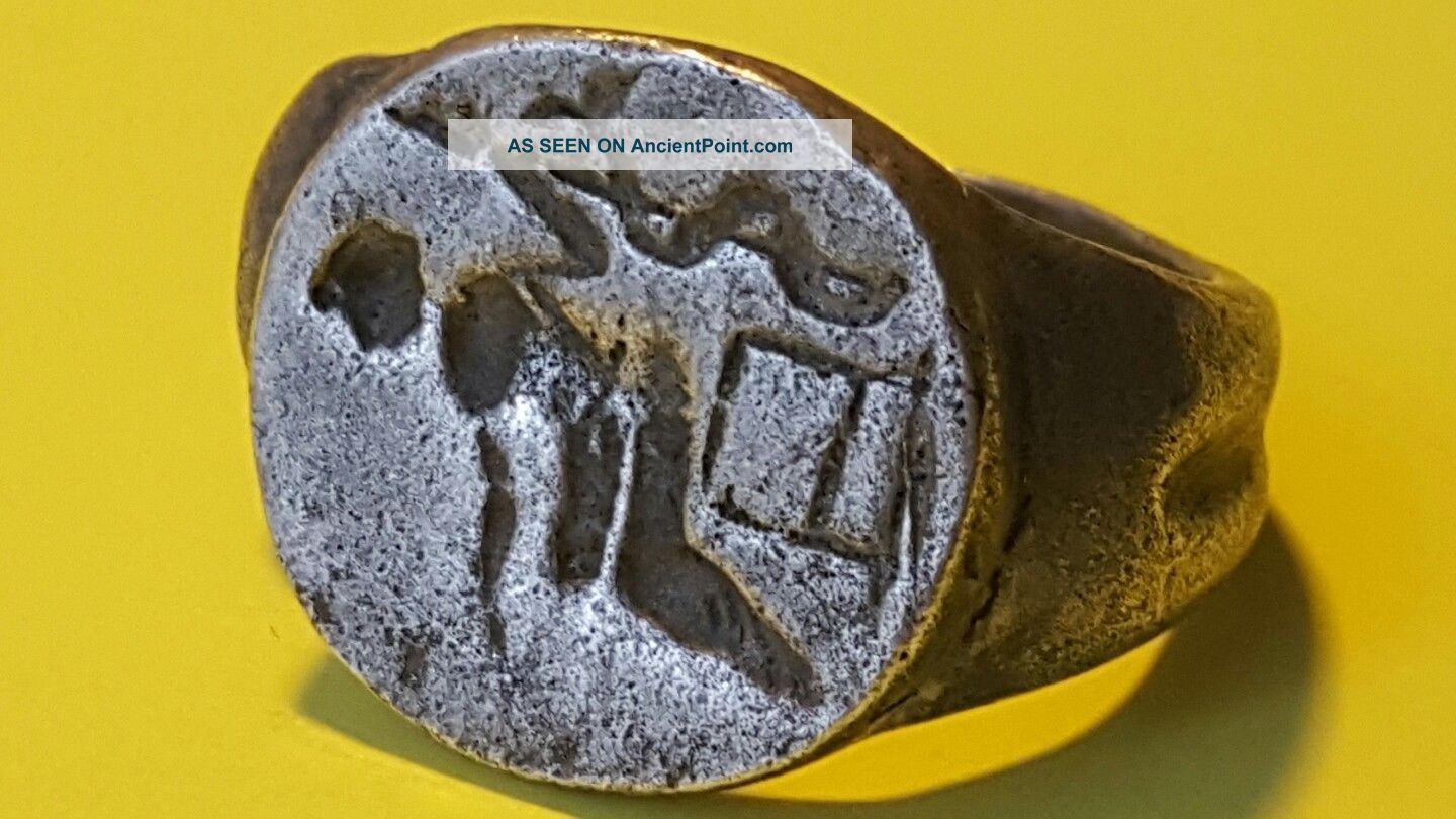 Outstanding Roman Silver Ring Roman photo