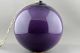 Extremely Rare Vintage Xl Large Purple Holmegaard Ball Michael Bang Mid-Century Modernism photo 1