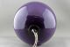 Extremely Rare Vintage Xl Large Purple Holmegaard Ball Michael Bang Mid-Century Modernism photo 4
