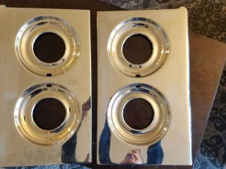 O ' Keefe & Merritt Vintage Stove Parts Chrome Stove Tops photo