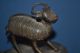 Mid 20th Century African Ashanti Bronze Tribal Gold Pot,  Antelope Finial,  C 1950 Other African Antiques photo 7