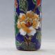 Chinese Cloisonne Handwork Flower Toothpick Box Pc0400 Boxes photo 1