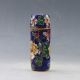 Chinese Cloisonne Handwork Flower Toothpick Box Pc0400 Boxes photo 4