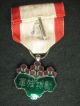 Vintage Japanese Ww2 Military Medal Cloisonne & Silver Order Of The Rising Sun Other Japanese Antiques photo 2