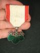 Vintage Japanese Ww2 Military Medal Cloisonne & Silver Order Of The Rising Sun Other Japanese Antiques photo 4