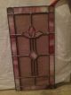 Stained Glass Window Door Panel - Handmade Leaded Glass Sidelight 1940-Now photo 4