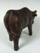 Carved Wood Cow Papermache Mold Primitives photo 3
