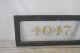 Antique Wood Transom Window With Number Address Architectural Salvage Window 2 1900-1940 photo 3