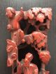 Fine Antique Chinese Carved Wood Figural Wall Scholar Art Figures Trees Pierced Men, Women & Children photo 1
