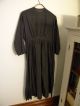 Prairie Dress,  Black With Tiny White Specks,  Age Unknown,  Amish? Primitives photo 8