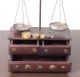 1900s Antique Goldsmith Jewelry Weight Balance Brass Scale With Wooden Box 507 Scales photo 9