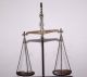 1900s Antique Goldsmith Jewelry Weight Balance Brass Scale With Wooden Box 507 Scales photo 1