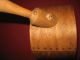 Antique Bentwood Dry Measure Scoop Old Patina Copper Rivets & Nails Shaker? Primitives photo 4