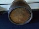 Antique Primitive Oak Wood Metal Iron Banded Bucket Pail With Handle Primitives photo 3