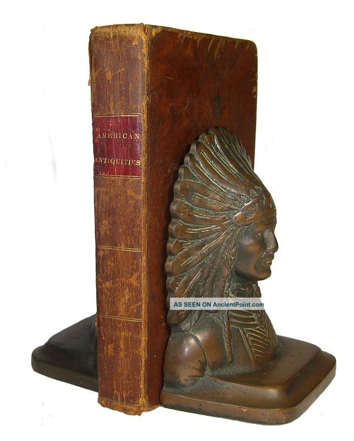 1833 Indian Mound Builders Paleo Archaeology Artifacts Ohio Mississippi Basins The Americas photo