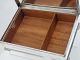 Antique Alfred Dunhill Humidor Sterling Silver Art Deco Hand Made Cigar Box Boxes photo 4
