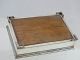 Antique Alfred Dunhill Humidor Sterling Silver Art Deco Hand Made Cigar Box Boxes photo 8
