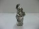 God Of Budai Of Silver900.  One Of Japanese Seven Lucky Gods.  Fugaku ' S Work Other Antique Sterling Silver photo 5