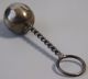 Atq Victorian Sterling Silver Baby Toy Rattle Bell Other Antique Sterling Silver photo 2